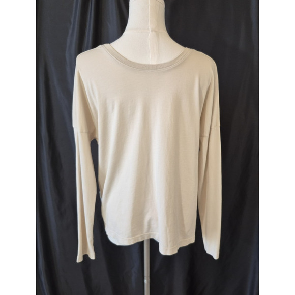 Vetta Womens Convertible Tee Top in Vintage Cream XS - Picture 7 of 9